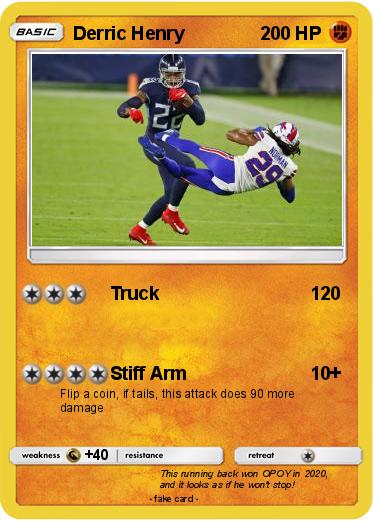 Pokemon Derric Henry