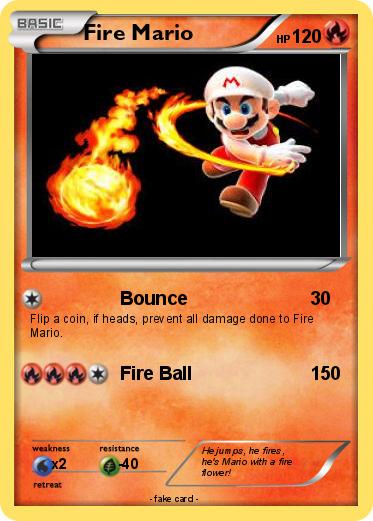 Pokemon Fire Mario