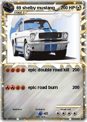 Pokemon 69 shelby mustang