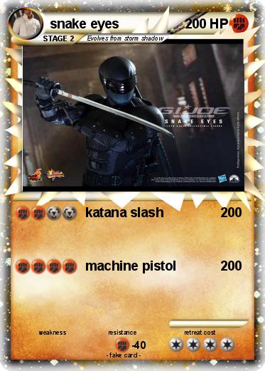 Pokemon snake eyes