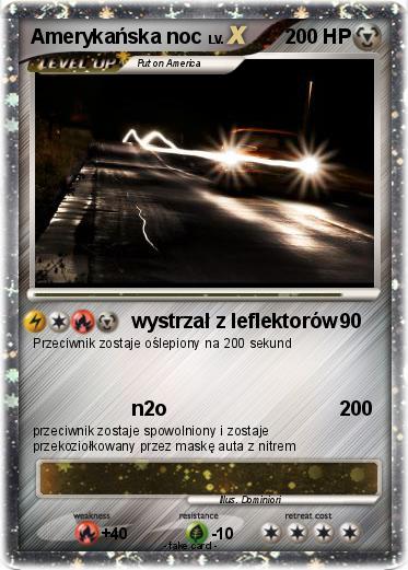 Pokemon Amerykańska noc