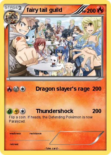 Pokemon fairy tail guild