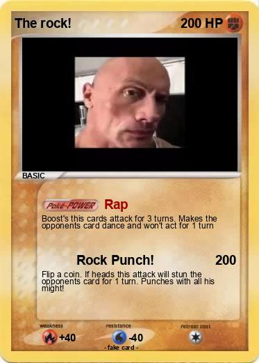 Pokemon The rock!