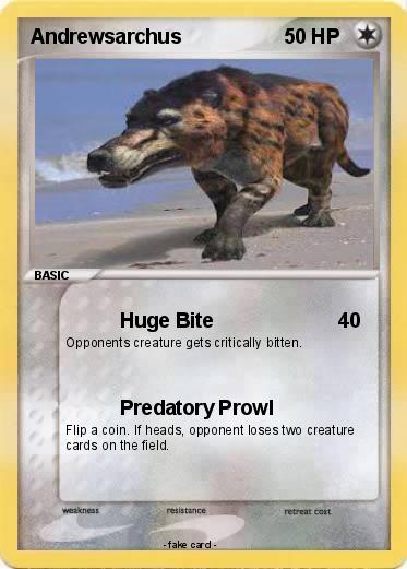 Pokemon Andrewsarchus