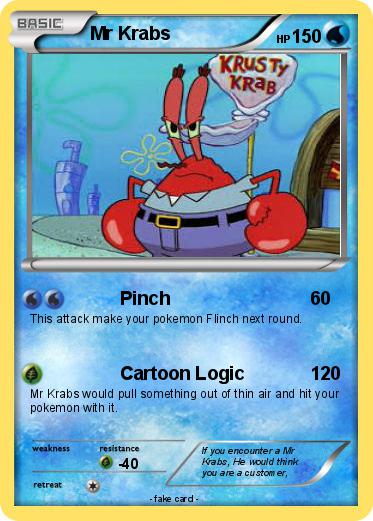 Pokemon Mr Krabs