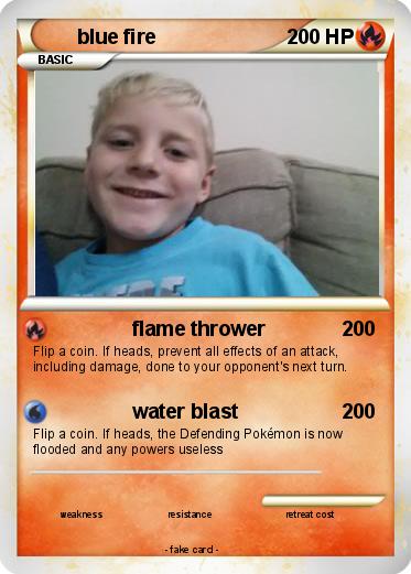 Pokemon blue fire