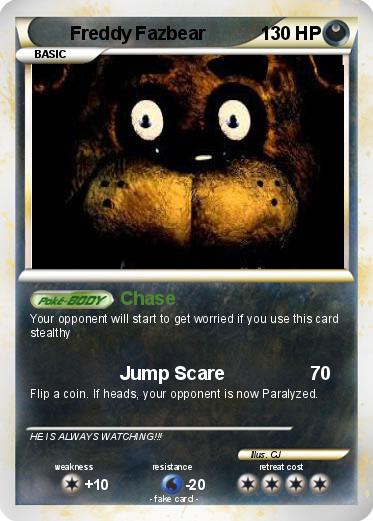 Pokemon Freddy Fazbear