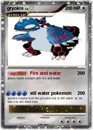 Pokemon gryokre