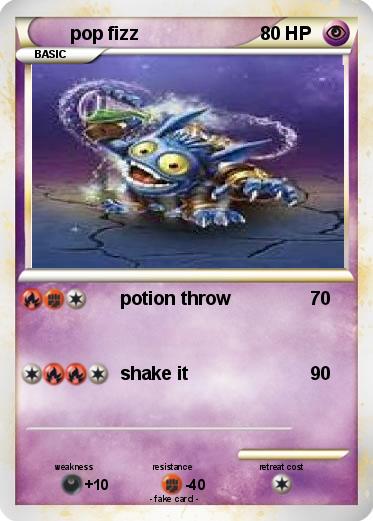 Pokemon pop fizz