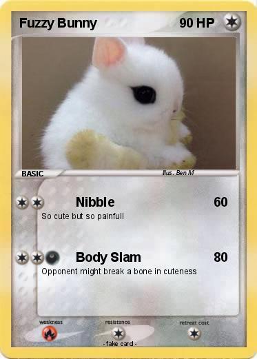 Pokemon Fuzzy Bunny