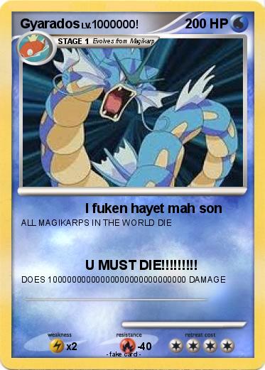 Pokemon Gyarados