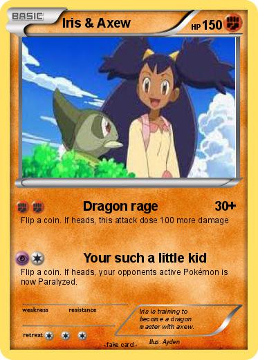 Pokemon Iris & Axew