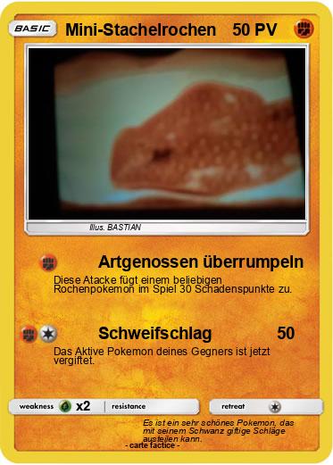 Pokemon Mini-Stachelrochen