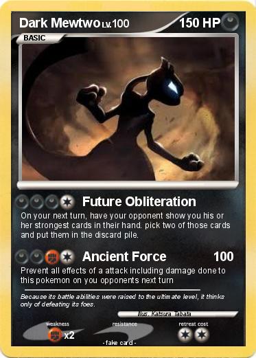 Pokemon Dark Mewtwo