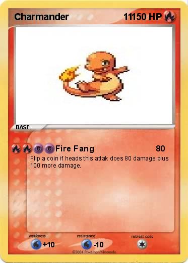Pokemon Charmander                     11                                                                        1    1