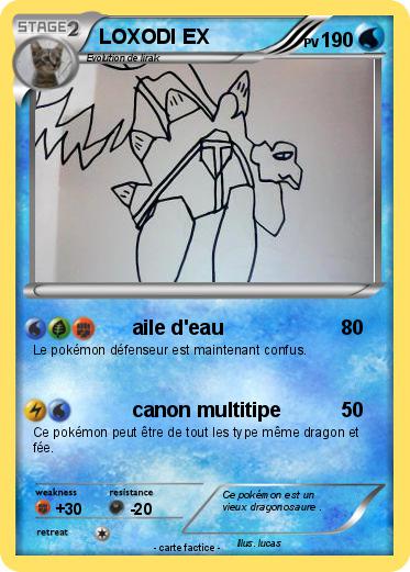 Pokemon LOXODI EX