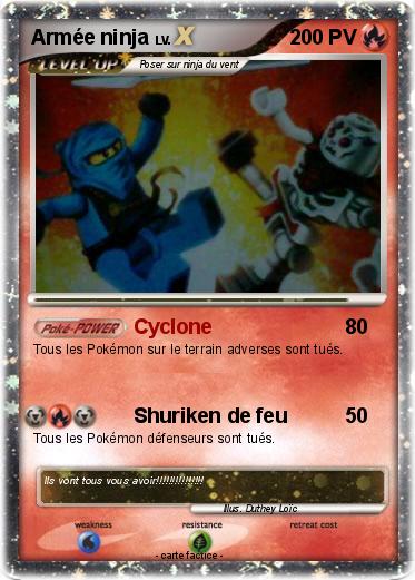 Pokemon Armée ninja