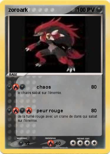 Pokemon zoroark