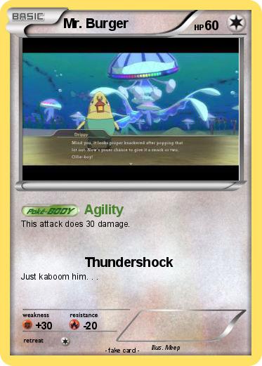 Pokemon Mr. Burger