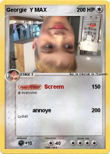 Pokemon Georgie  Y MAX