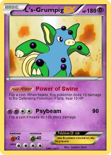 Pokemon L's-Grumpig
