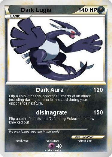 Pokemon Dark Lugia