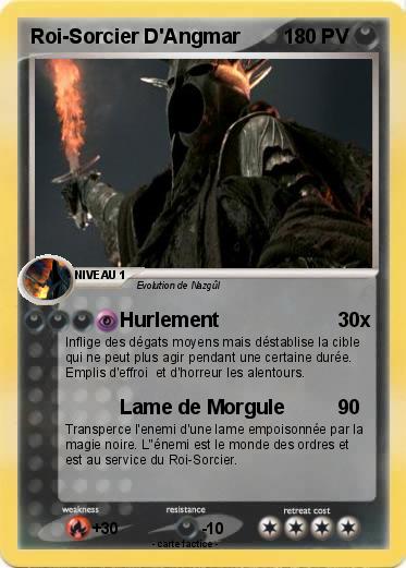 Pokemon Roi-Sorcier D'Angmar