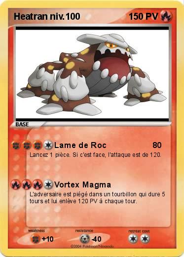 Pokemon Heatran niv.100
