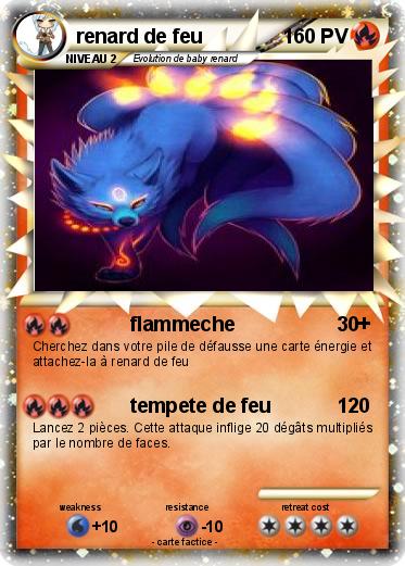 Pokemon renard de feu