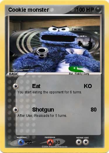 Pokemon Cookie monster