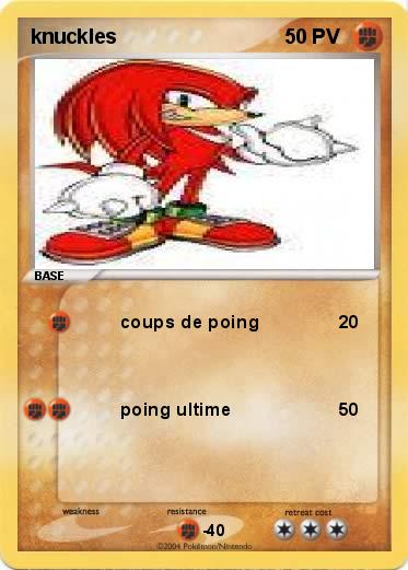 Pokemon knuckles
