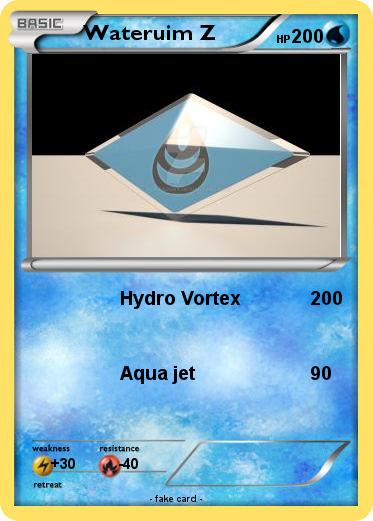 Pokemon Wateruim Z