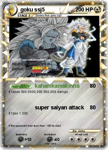 Pokemon goku ssj5