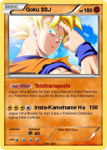 Pokemon Goku SSJ