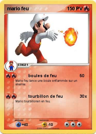 Pokemon mario feu