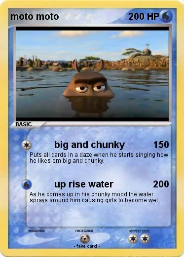 Pokemon moto moto