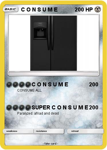 Pokemon C O N S U M E