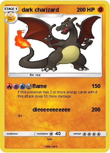 Pokemon dark charizard