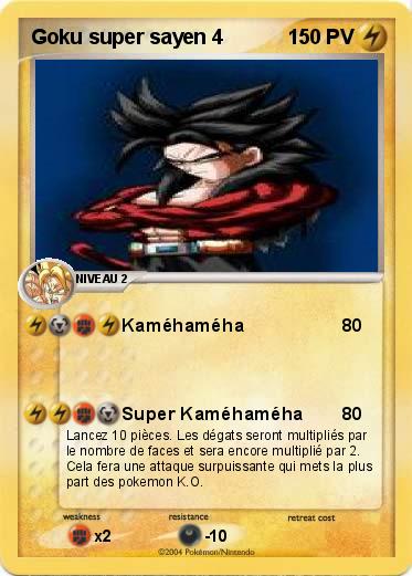 Pokemon Goku super sayen 4