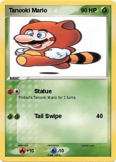 Pokemon Tanooki Mario