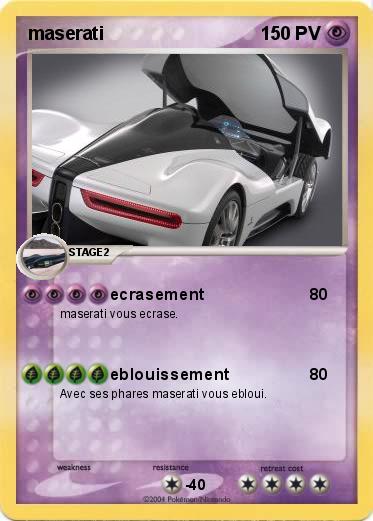 Pokemon maserati