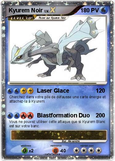 Pokemon Kyurem Noir