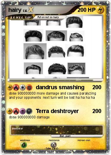 Pokemon hairy