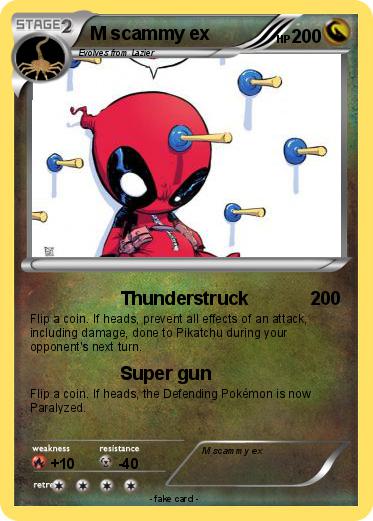 Pokemon M scammy ex