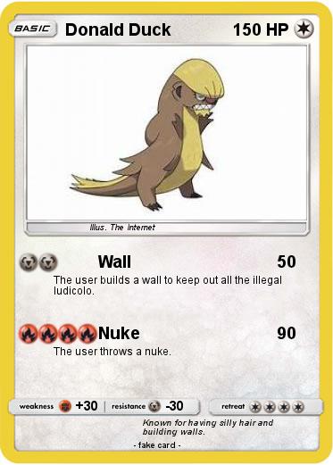 Pokemon Donald Duck