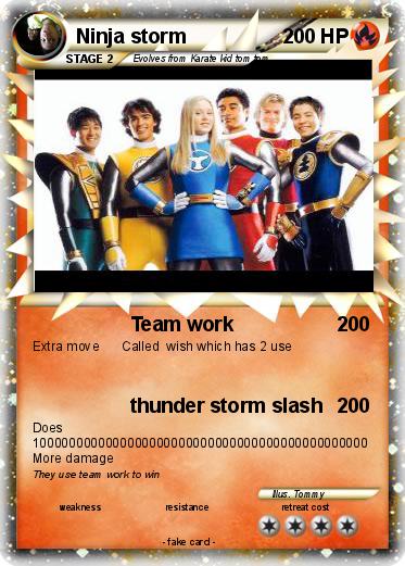 Pokemon Ninja storm