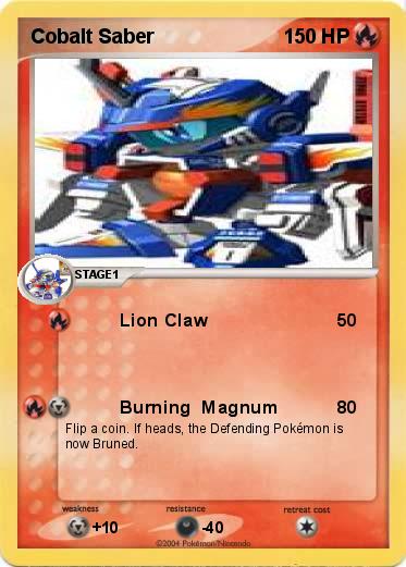 Pokemon Cobalt Saber