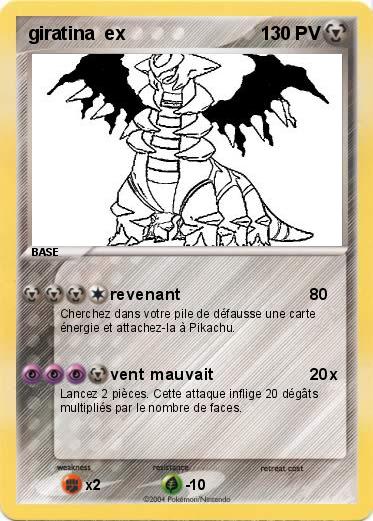 Pokemon giratina  ex