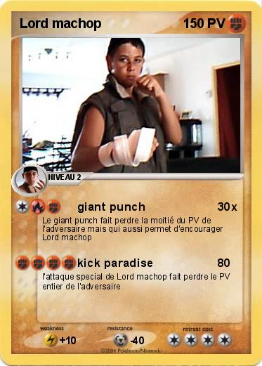 Pokemon Lord machop