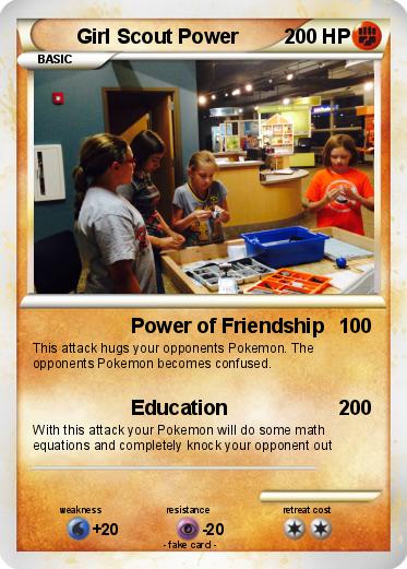 Pokemon Girl Scout Power